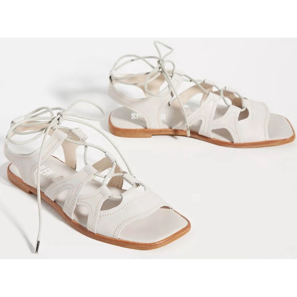 Anthropologie x Silent D Gladiator Satelli Tie-Up Sandals NWT Size 10